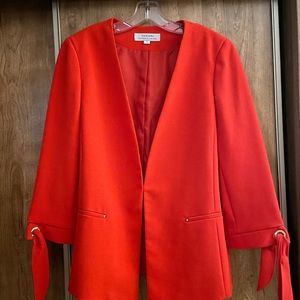 Red Tahari Light Office Blazer